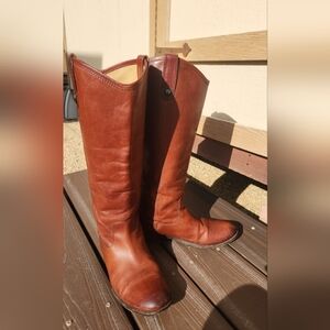Frye Women's Brown Leather Boots